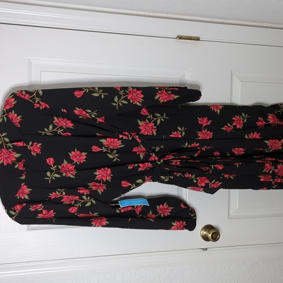 NWT Draper James RSVP long sleeve ruffle midi dress - Picture 7 of 7